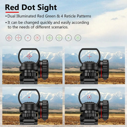 TAC-1: 4-16x50 Illuminated Reticle Scope Package