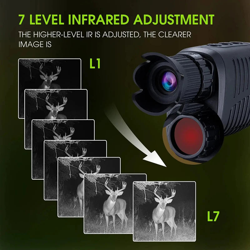 8X Infrared Night Vision Monocular