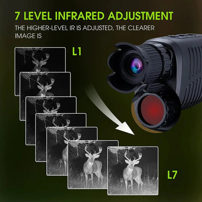 8X Infrared Night Vision Monocular