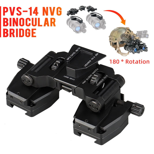 Binocular bridge NVG mount