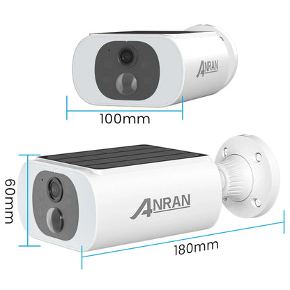 ANRAN 2K Solar Security Camera