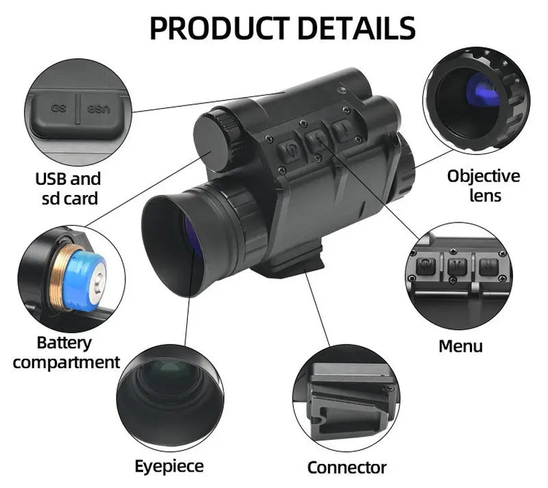 NVG30 940nm IR Night Vision Monocular